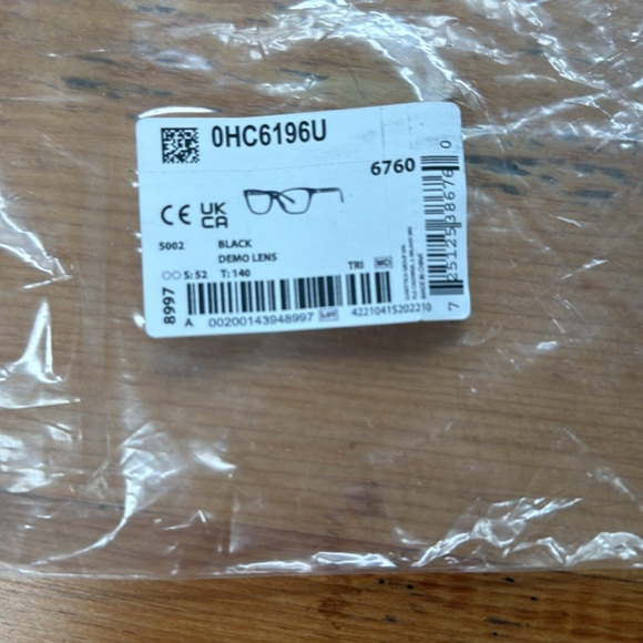 Coach eyeglass frames - Picture 2 of 6